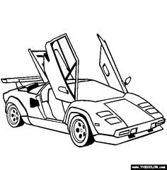 Lambo Coloring Pages at GetColorings.com | Free printable colorings ...