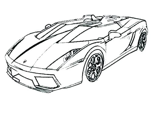 Car Coloring Pages Lamborghini 500x374 Car Coloring Pages Lamborghini