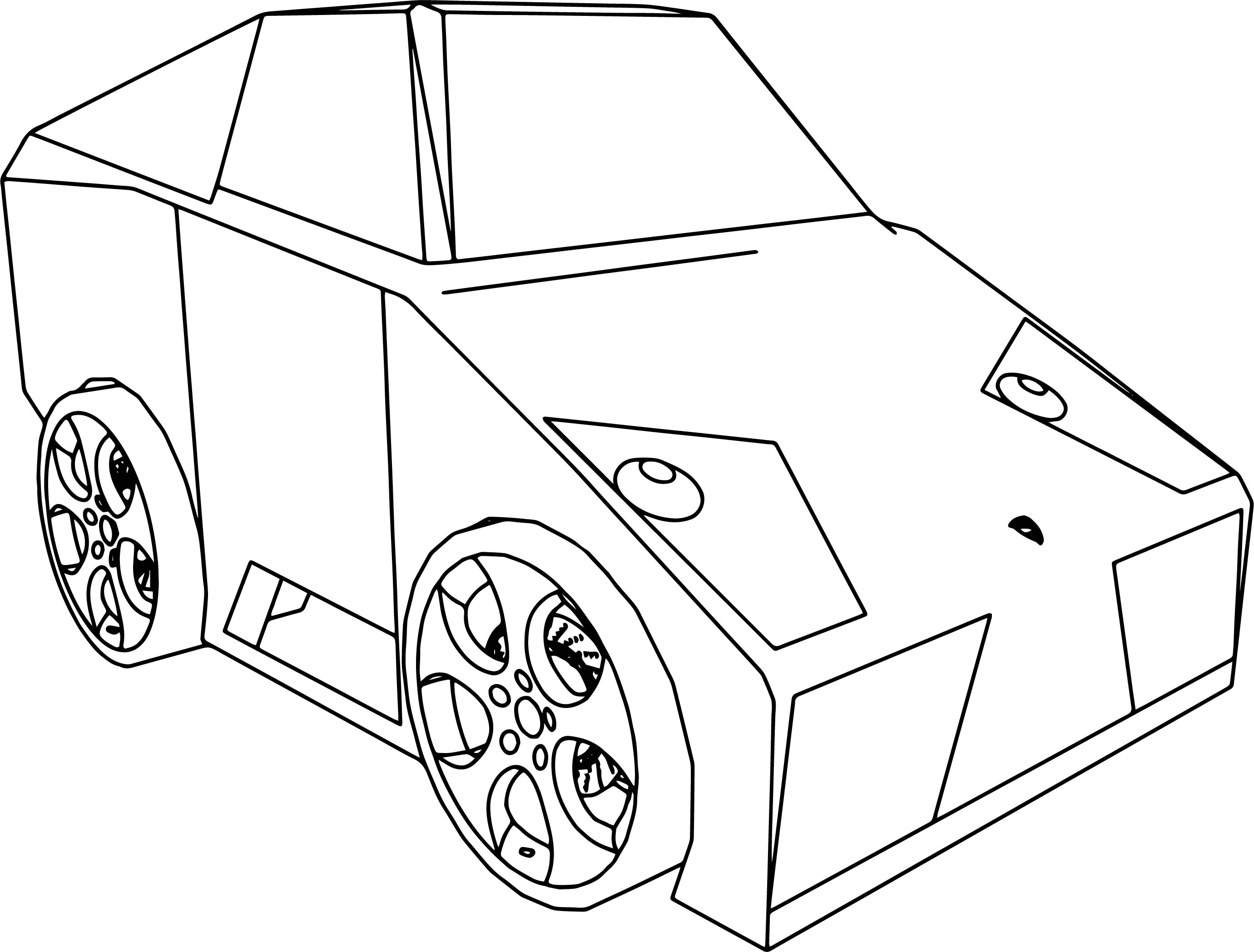 2761x2096 Cartoon Lamborghini Murcielago Tuned Camper Car Coloring Pages