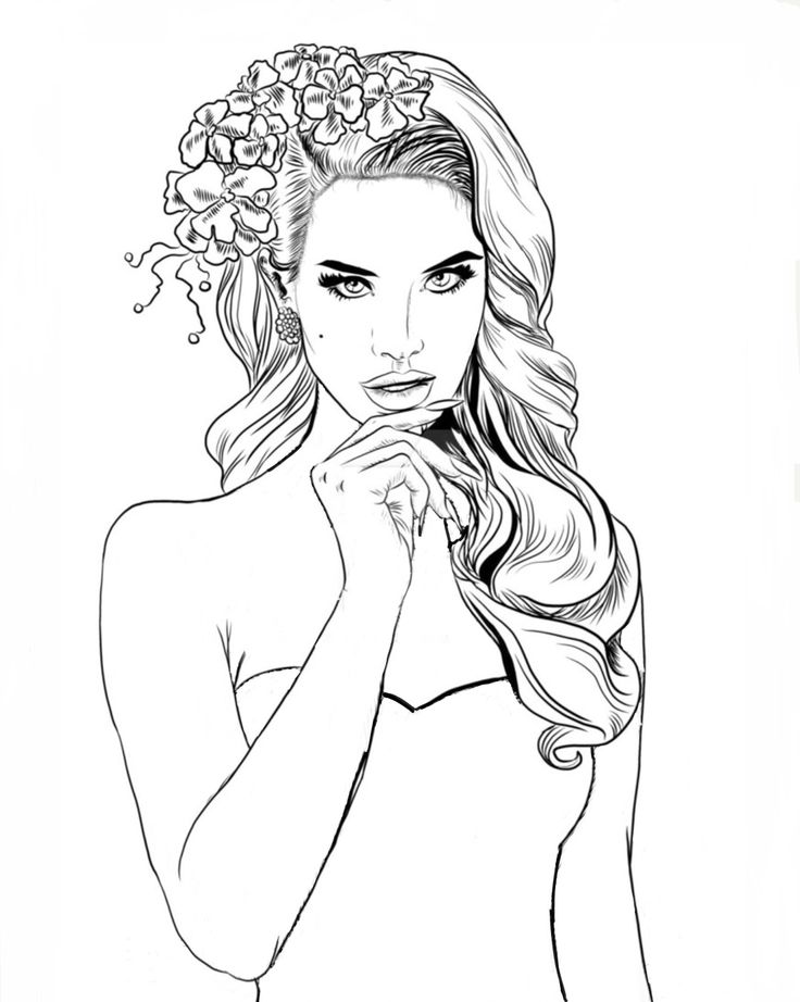 233 Best Women To Color Images On Coloring Pages 736x922 233 Best Women To Color Images On Coloring Pages