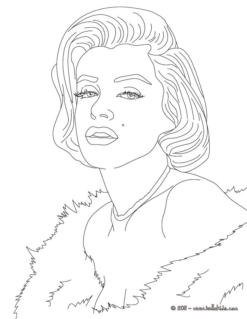 Art Famou Page Coloring Book Marylin Monroe Coloring Page 820x1060 Art Famou Page Coloring Book Marylin Monroe Coloring Page