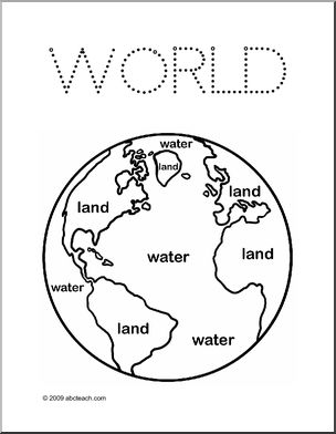 Coloring Page Land And Water Abcteach 304x392 Coloring Page Land And Water Abcteach