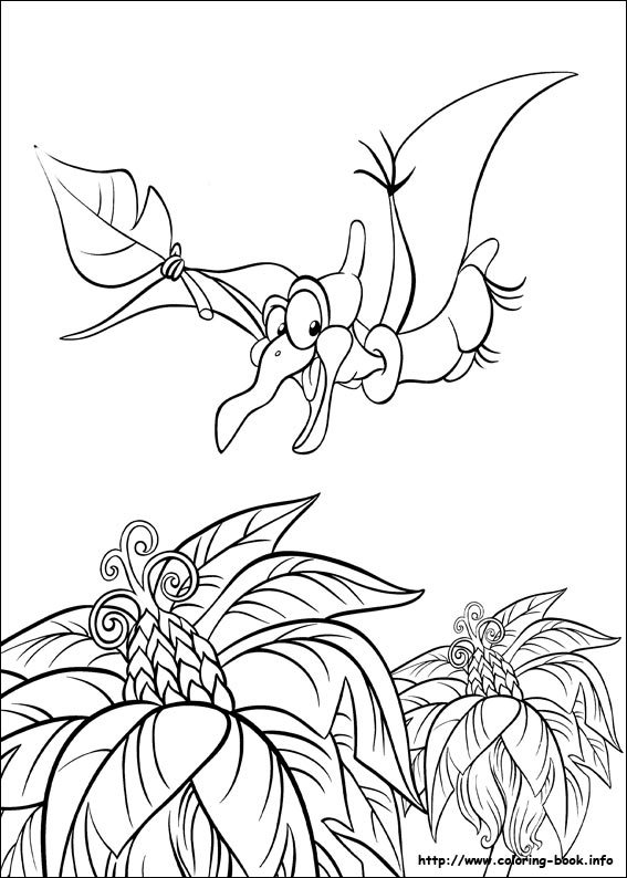 The Land Before Time Coloring Pages 567x794 The Land Before Time Coloring Pages