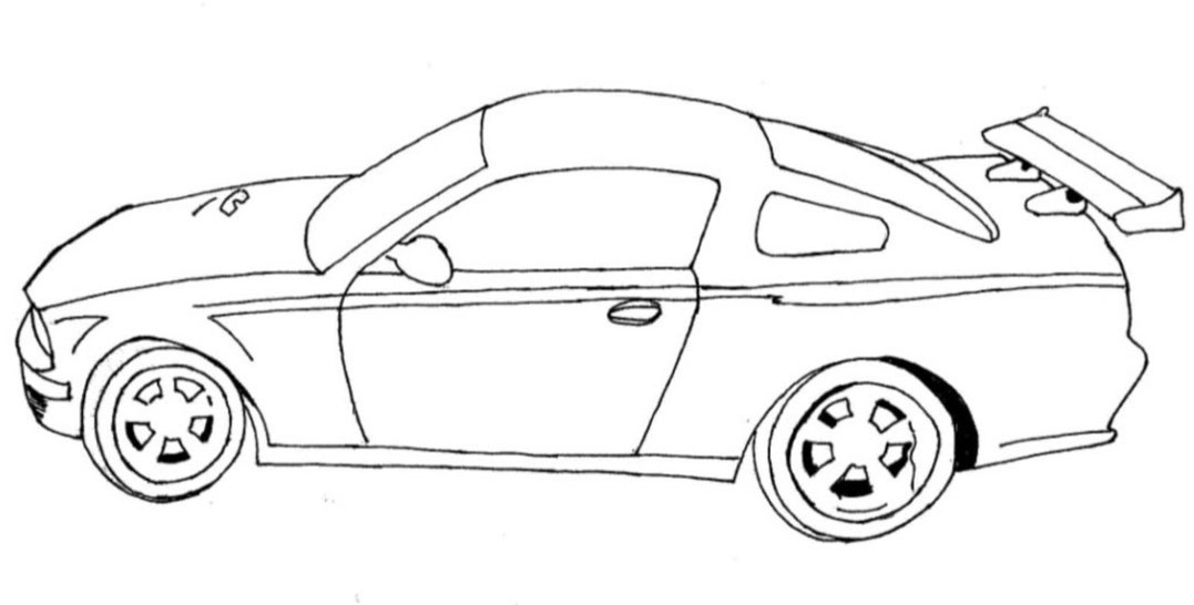 Car Coloring Pages Free Download 1077x546 Car Coloring Pages Free Download
