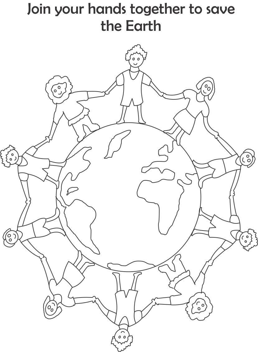 Earth Day Printable Coloring Page For Kids 4 Going Green 829x1130 Earth Day Printable Coloring Page For Kids 4 Going Green