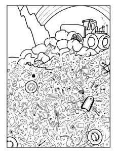 I Spy Seek And Find Coloring Sheets To Teach Children About Waste 231x300 I Spy Seek And Find Coloring Sheets To Teach Children About Waste