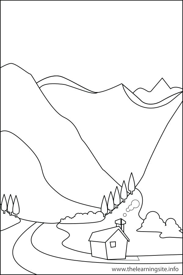 Landforms Coloring Pages Coloring Pages Nature Pencil And In Color 599x899 Landforms Coloring Pages Coloring Pages Nature Pencil And In Color