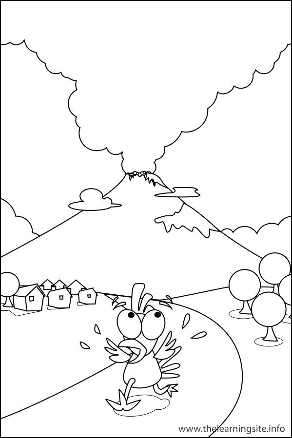 Learning Site Coloring Page Outline Nature Volcano Free Printable 599x899 Learning Site Coloring Page Outline Nature Volcano Free Printable