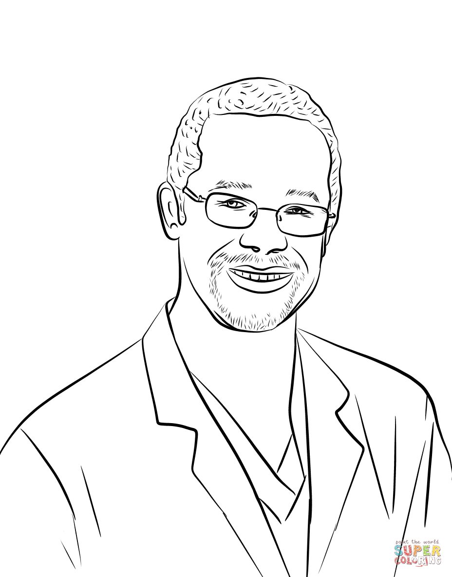 928x1185 Dr Ben Carson Coloring Page For 9