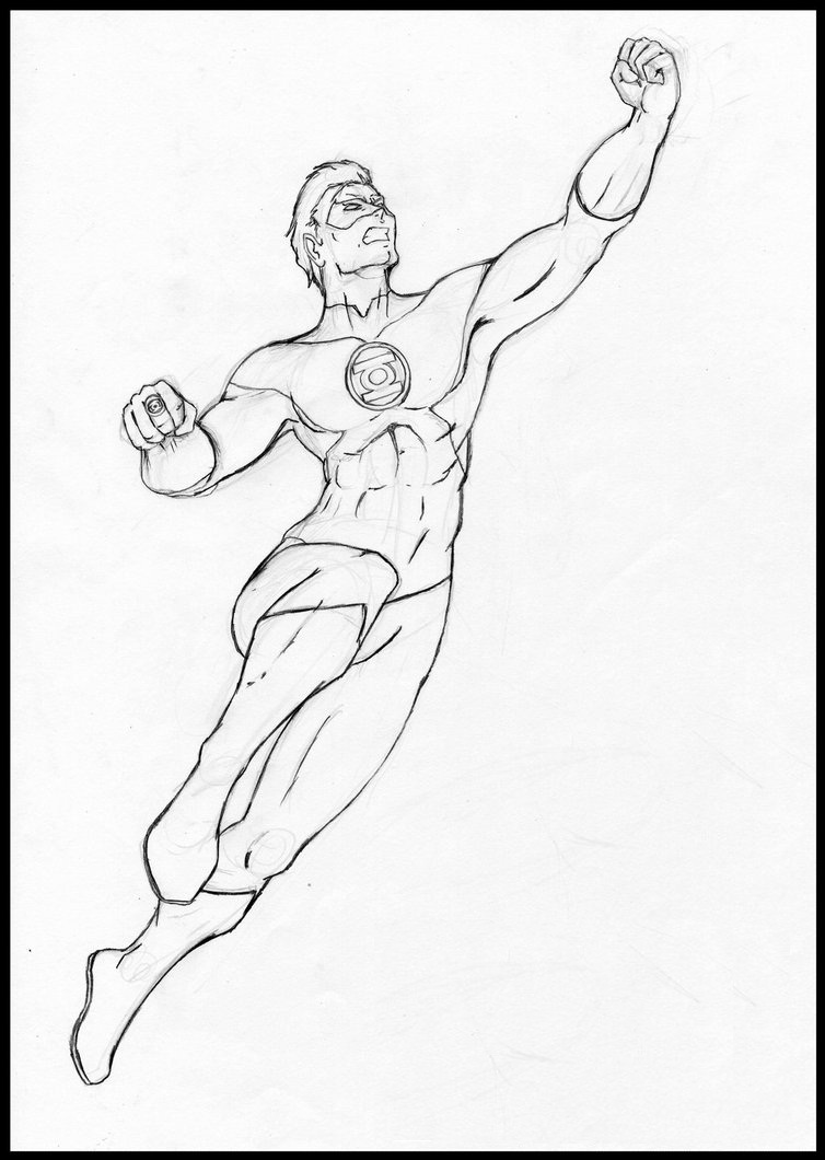 Free Printable Green Lantern Coloring Pages For Kids 754x1060 Free Printable Green Lantern Coloring Pages For Kids