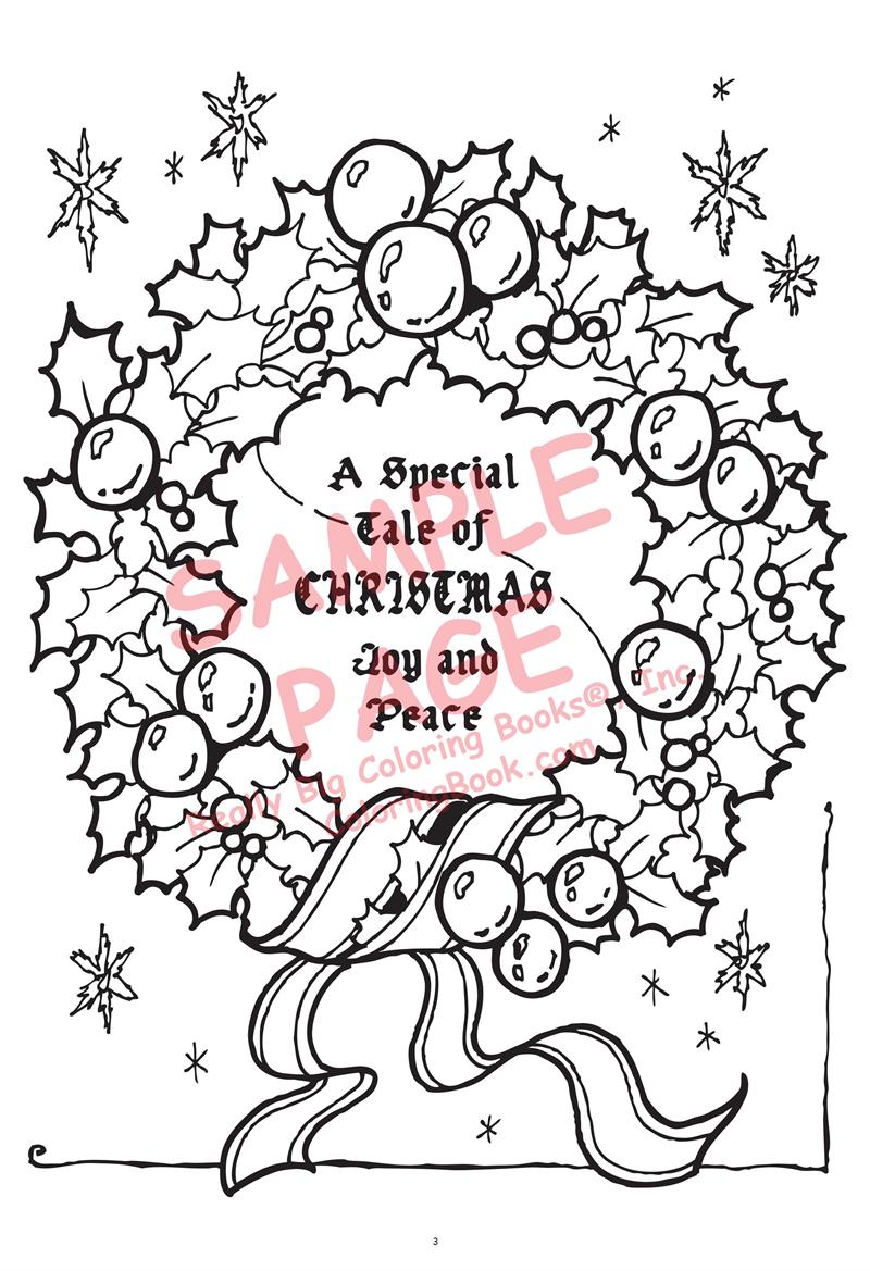 Large Christmas Coloring Pages at GetColorings.com | Free printable ...