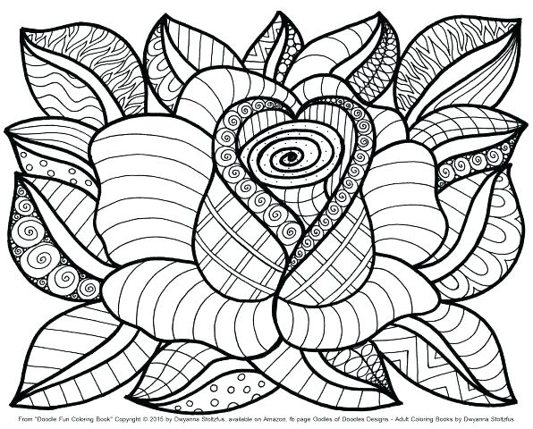 Large Flower Coloring Page at GetColorings com - Large Flower Coloring Page 11