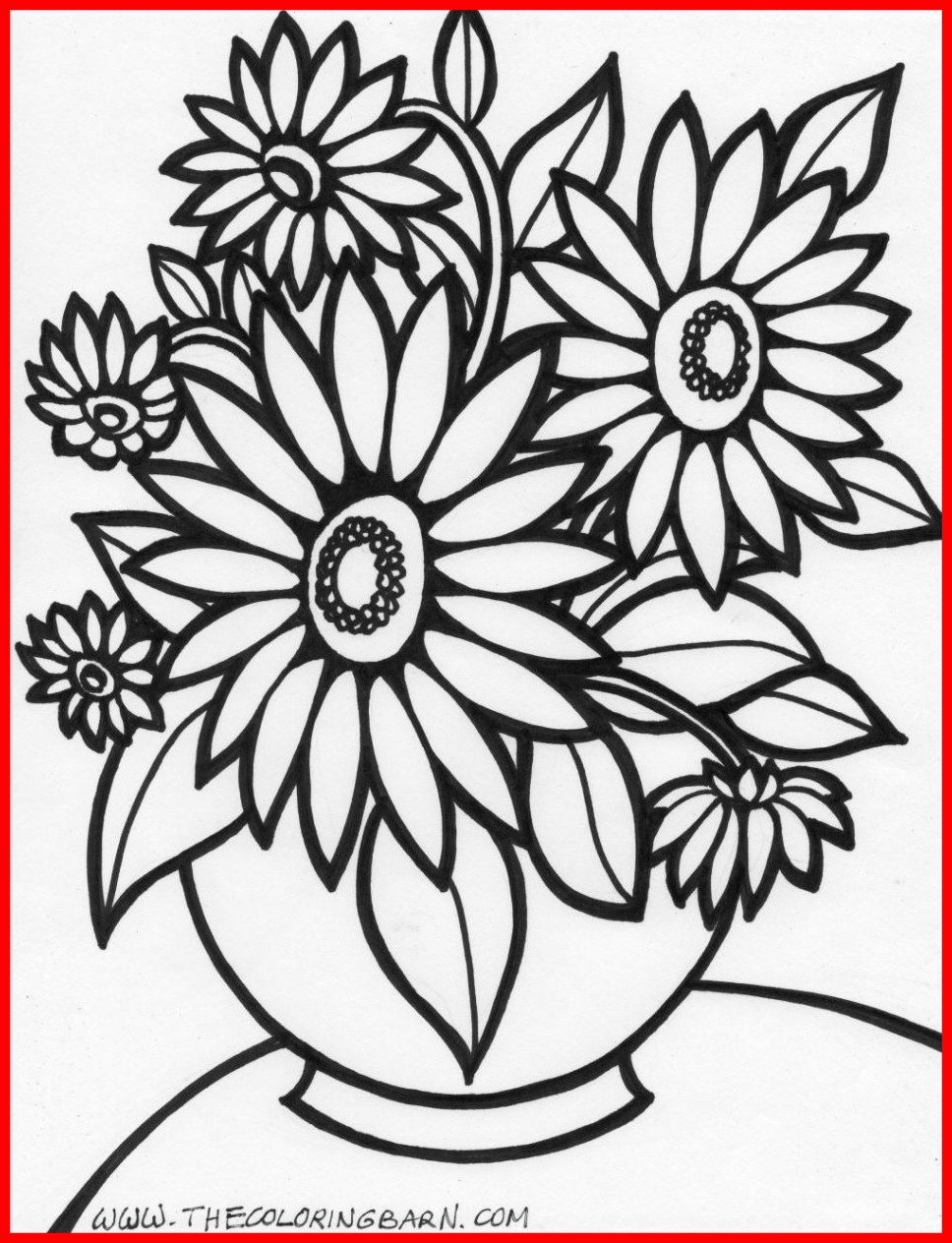 Awesome Flower Color Pages Apurjacouture Pict Of Large Coloring 968x1264 Awesome Flower Color Pages Apurjacouture Pict Of Large Coloring