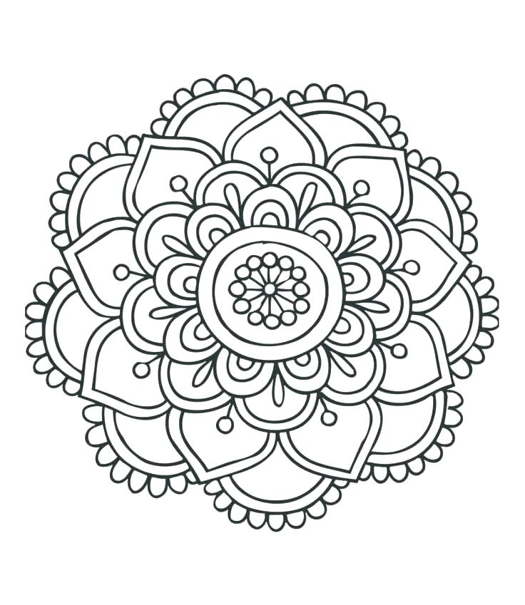Mandala Coloring Pages Animals Coloring Pages Mandala Mandala 736x849 Mandala Coloring Pages Animals Coloring Pages Mandala Mandala