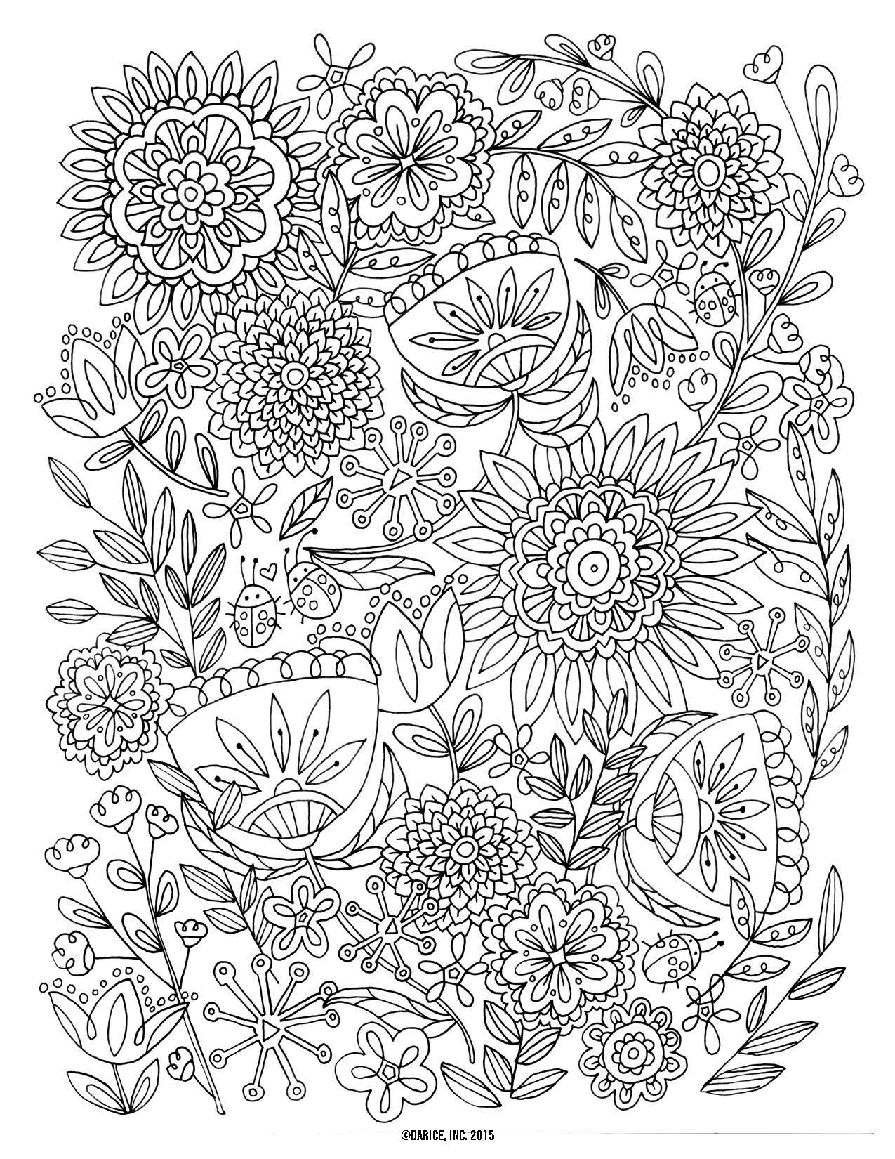 Free Printable Large Print Coloring Pages