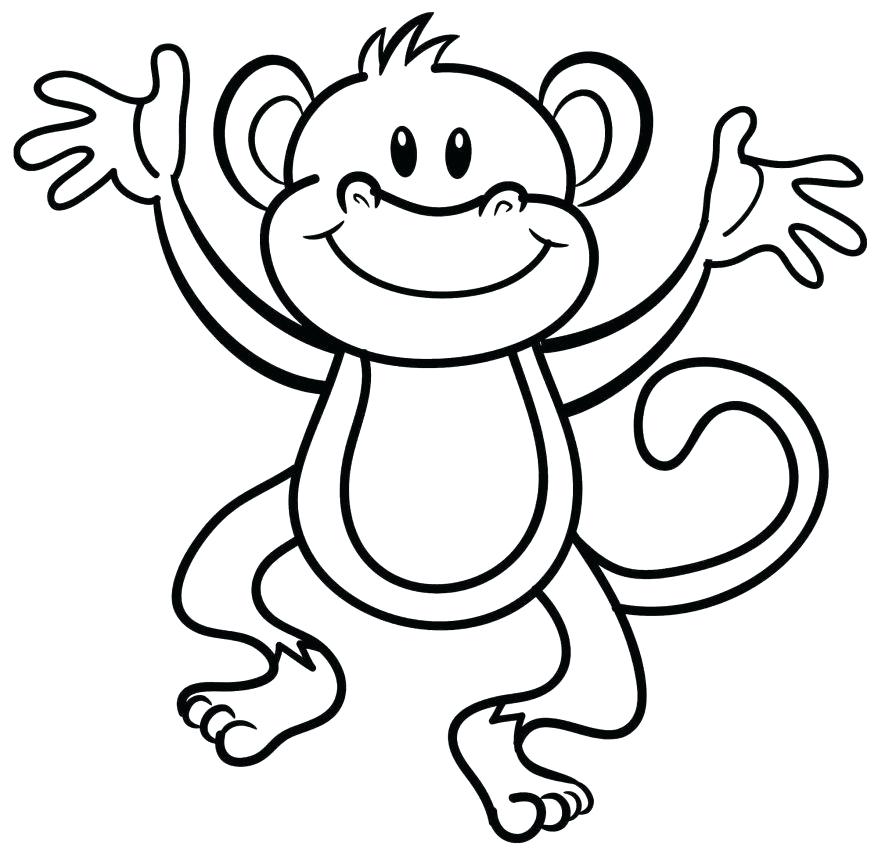 878x853 Curious George Coloring Pages Printable More Images Of Monkey