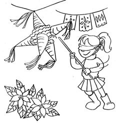 Las Posadas Coloring Page Spanish, Holidays And December 236x246 Las Posadas Coloring Page Spanish, Holidays And December