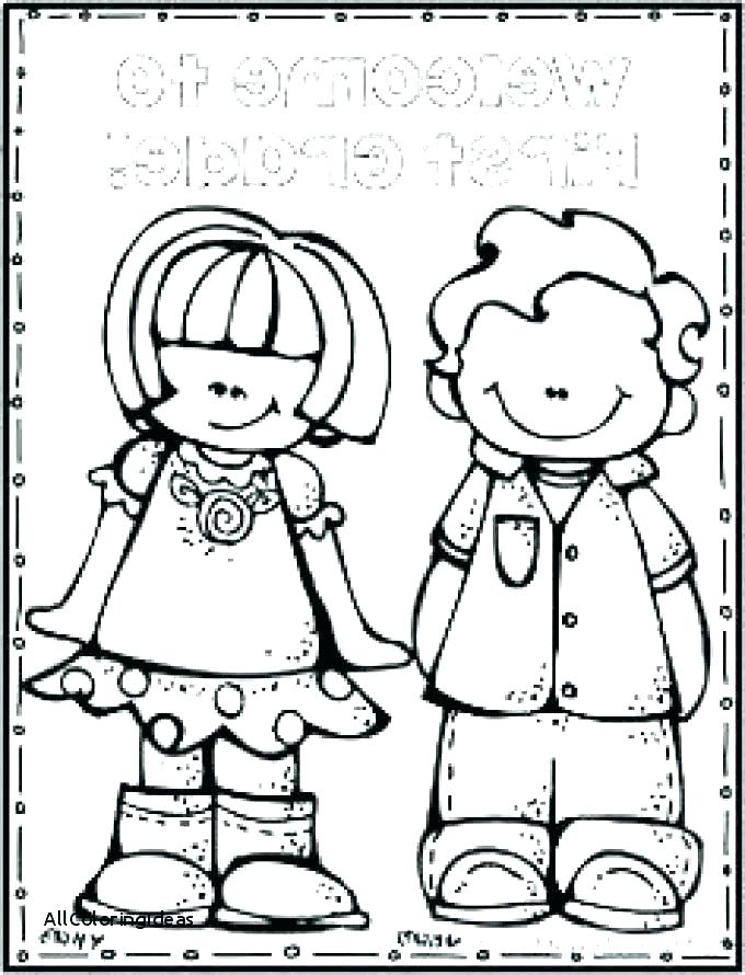 680x890 100th Day Of School Activities Coloring Pages First Page Back