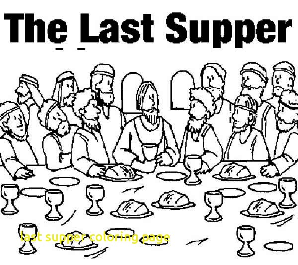 Last Supper Coloring Pages Free at GetColorings.com | Free printable ...