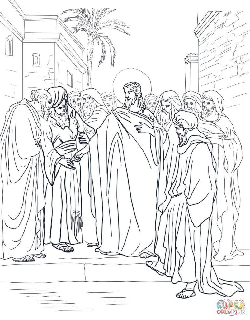 Last Supper Coloring Pages Printable at GetColorings.com | Free ...