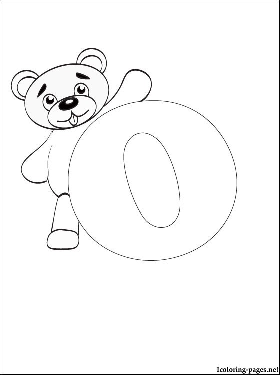 Letter O Coloring Page Coloring Pages 560x750 Letter O Coloring Page Coloring Pages