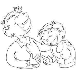 300x300 Free Unique And Printable Father's Day Coloring Pages For Kids