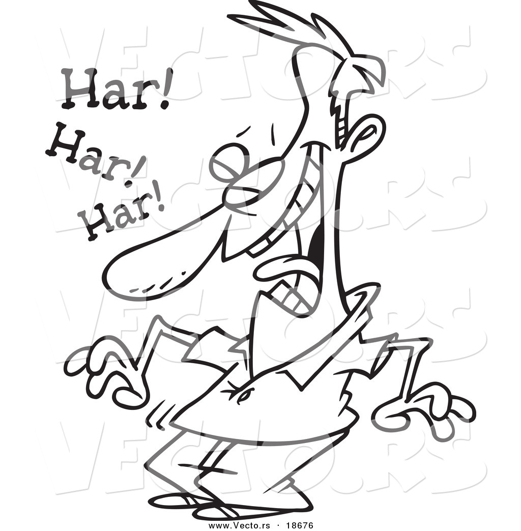 1024x1044 Vector Of A Cartoon Laughing Guy