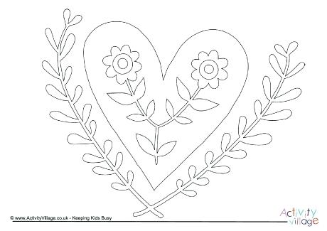 460x325 Coloring Pages For Boys Flower Colouring Lavender Part By Heart