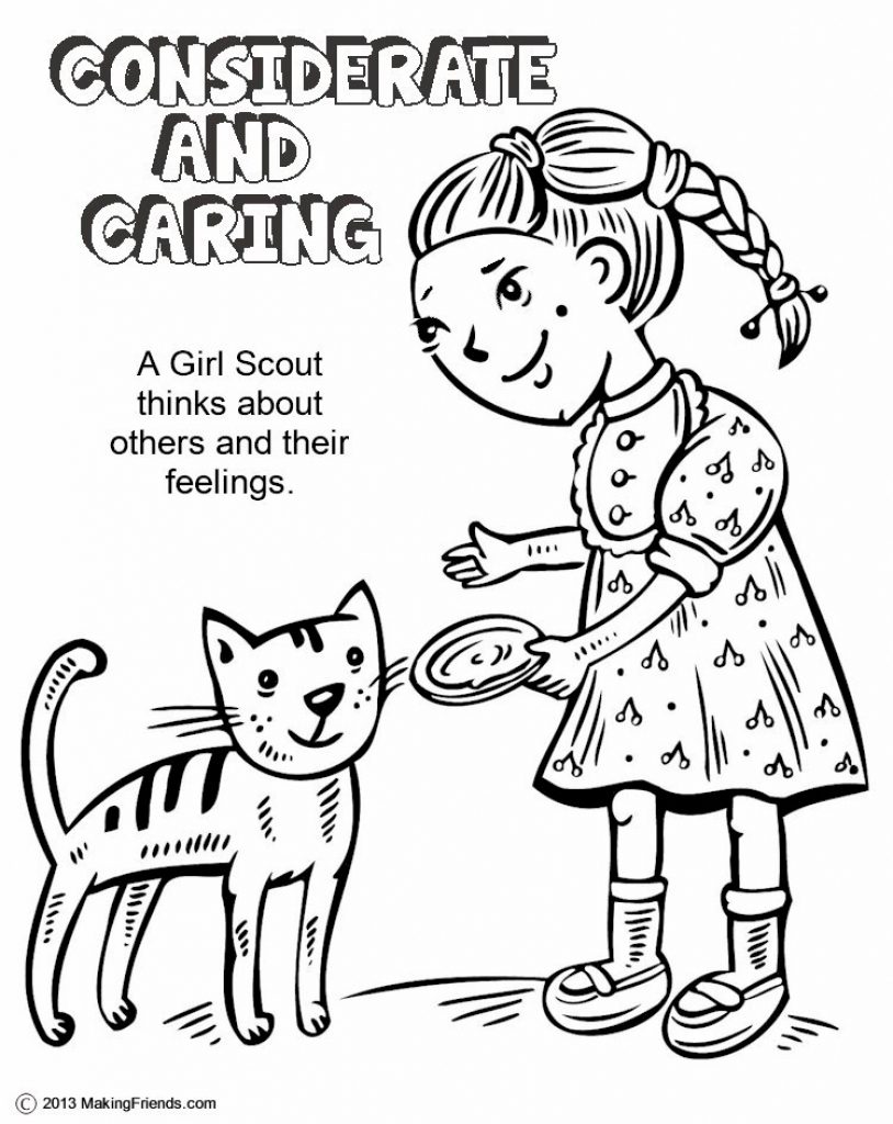 814x1024 Obsession Considerate And Caring Coloring Page