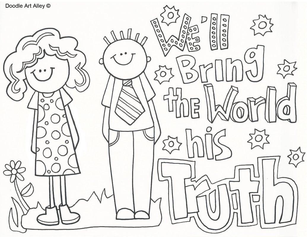 1035x800 Lds Missionary Coloring Page Marvelous Lds Missionary Coloring
