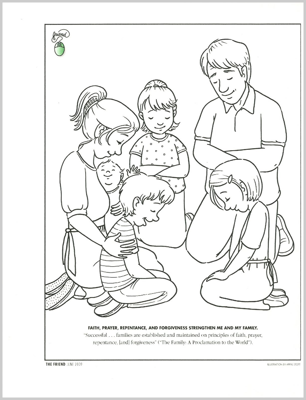 1227x1600 Inspirational Lds Coloring Pages Prayer 252742