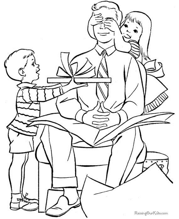 570x698 Happy Fathers Day Coloring Pages For The Holiday