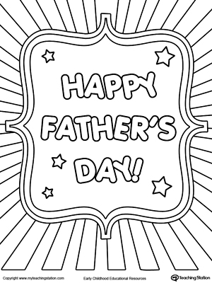300x400 Pretty Looking Happy Fathers Day Printable Coloring Pages Father