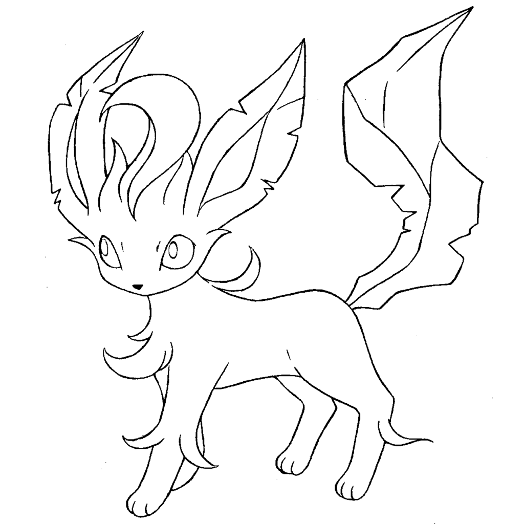 Leafeon Coloring Pages Coloring Book Pokemon 1024x1024 Leafeon Coloring Pages Coloring Book Pokemon