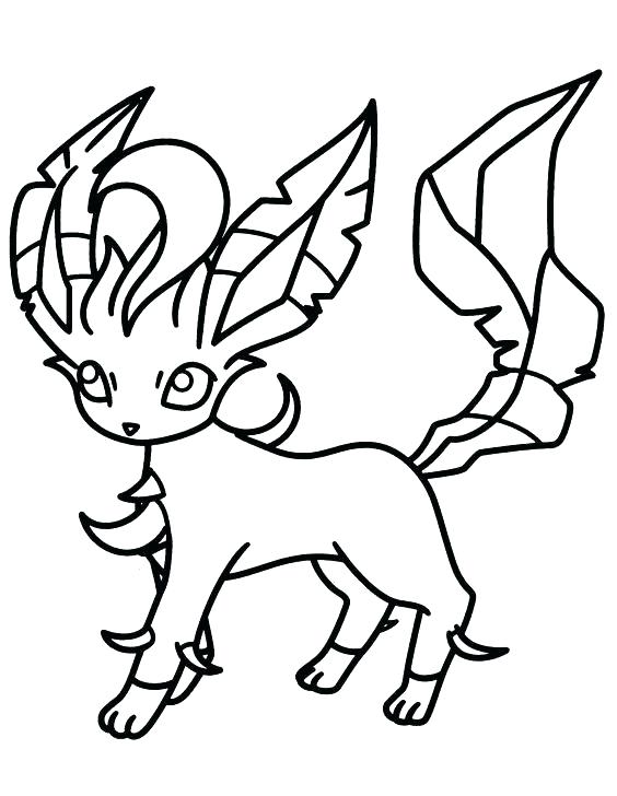 Leafeon Coloring Pages Coloring Pages Coloring Pages Colouring 564x728 Leafeon Coloring Pages Coloring Pages Coloring Pages Colouring