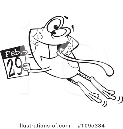 Leap Day Clipart 400x420 Leap Day Clipart