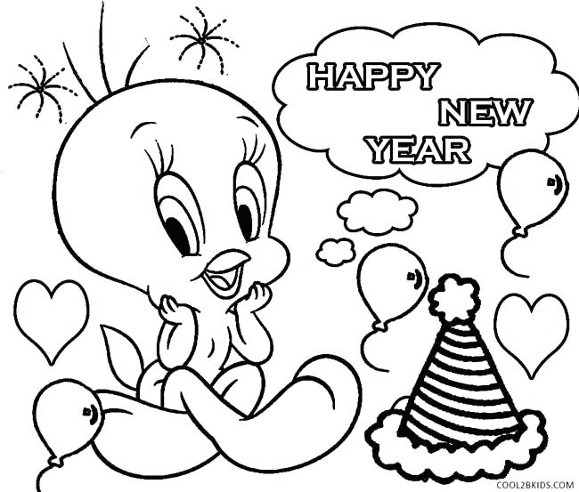 New Year Coloring Sheets Printable New Years Coloring Pages 650x553 New Year Coloring Sheets Printable New Years Coloring Pages