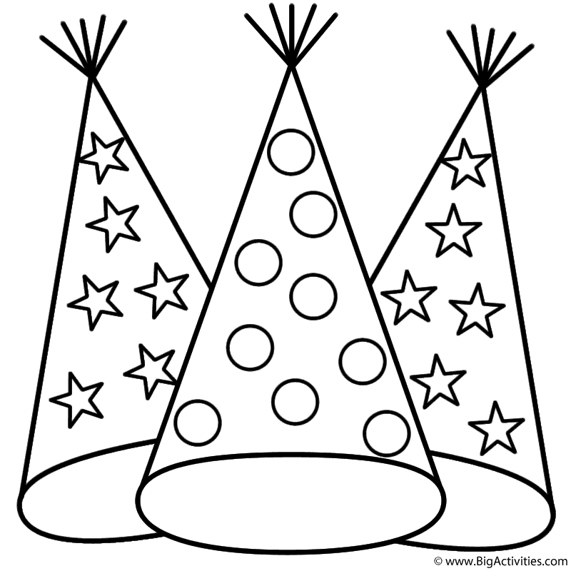Party Hats 800x800 Party Hats