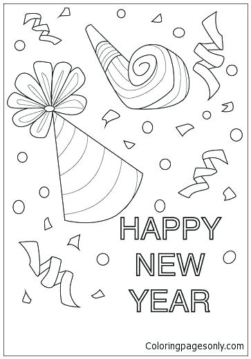 363x520 Happy Leap Year Coloring Pages Kids Coloring Happy New Year