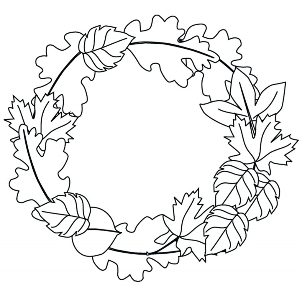 1024x1011 Fall Leaf Coloring Pages
