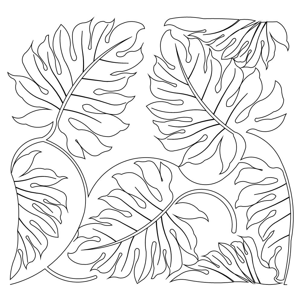 1000x1000 Rainforest Plants And Flowers Coloring Pages Print Free Printable