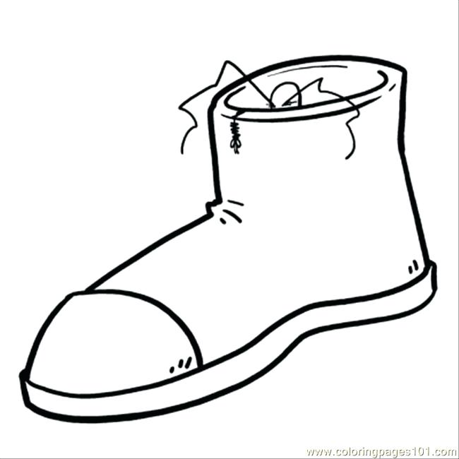 650x650 Shoes Coloring Page Shoe Coloring Click To See Printable Version