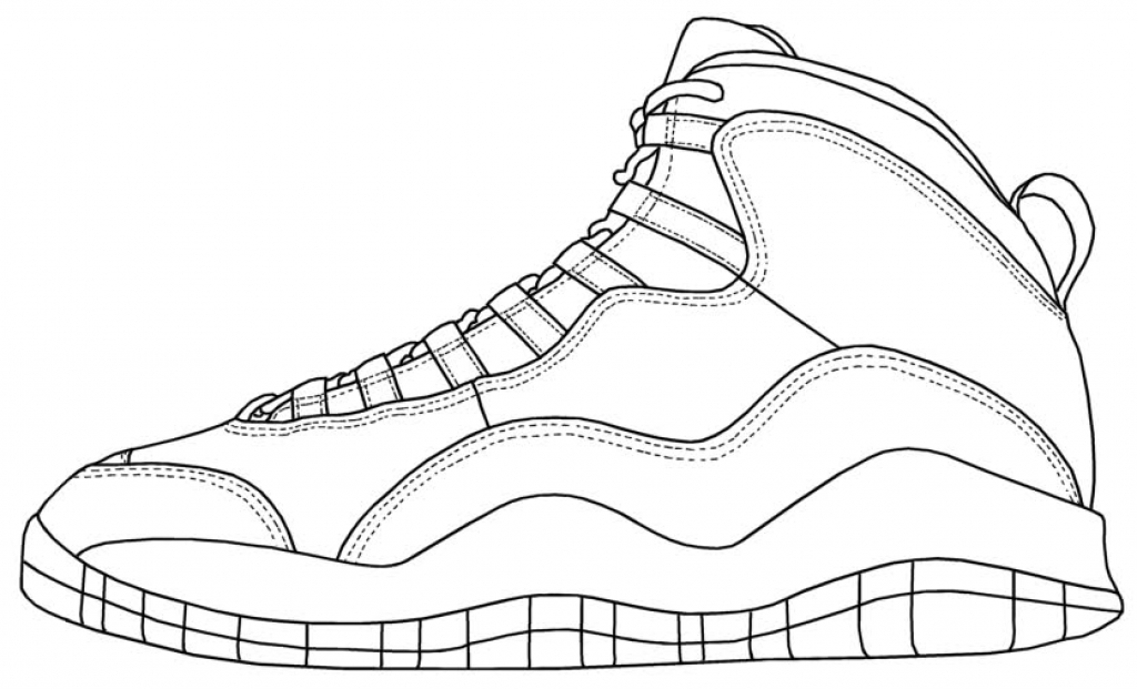 1024x621 Super Ideas Shoe Coloring Page Terrific Lebron James Pages 65