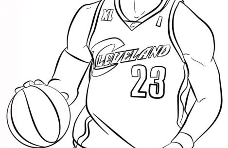 Lebron James Coloring Pages Just Colorings 469x304 Lebron James Coloring Pages Just Colorings