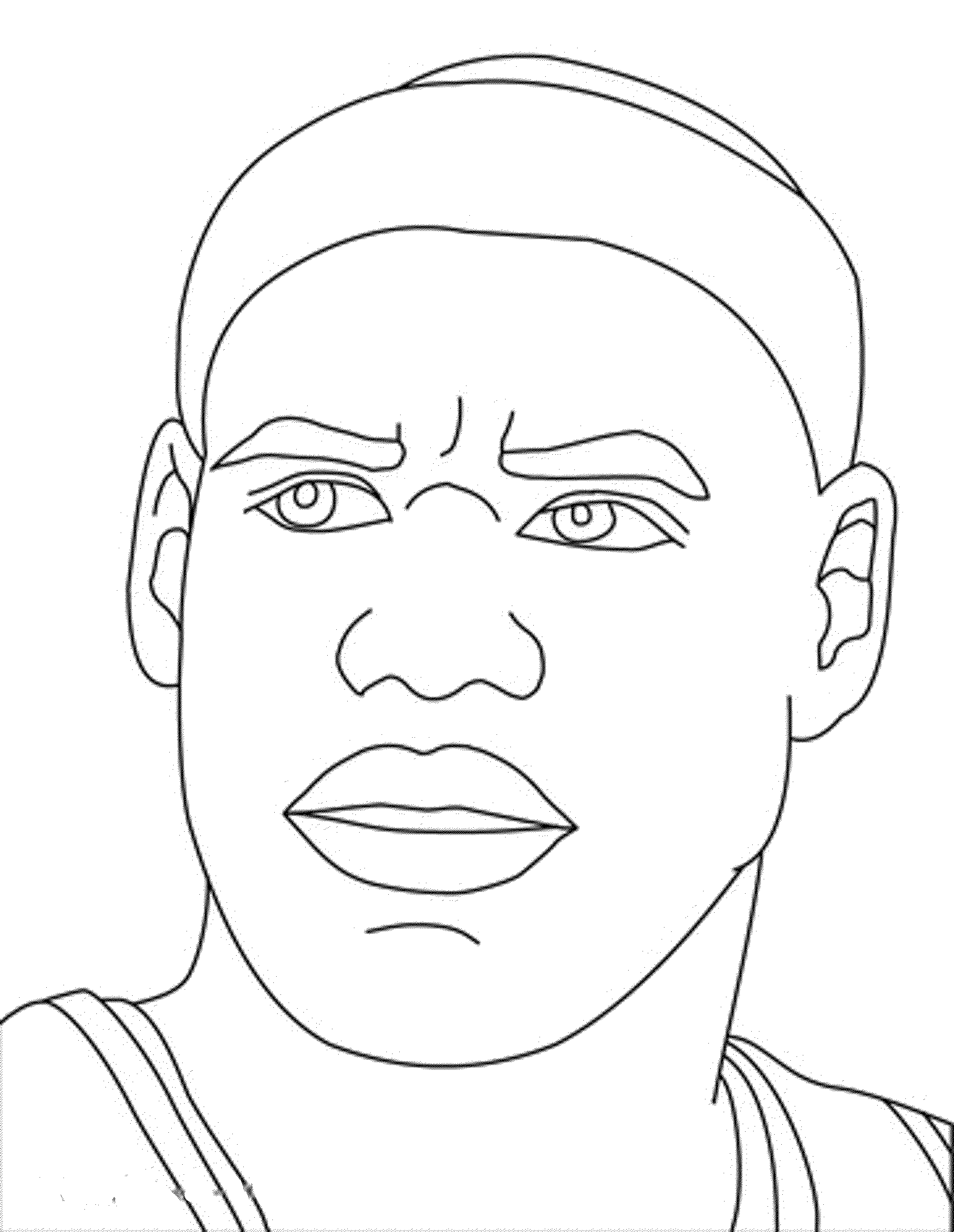 Energy Shaquille O Neal Coloring Pages Lebron 2000x2582 Energy Shaquille O Neal Coloring Pages Lebron