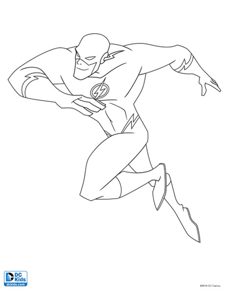 Flash Coloring Page 4 464x600 Flash Coloring Page 4