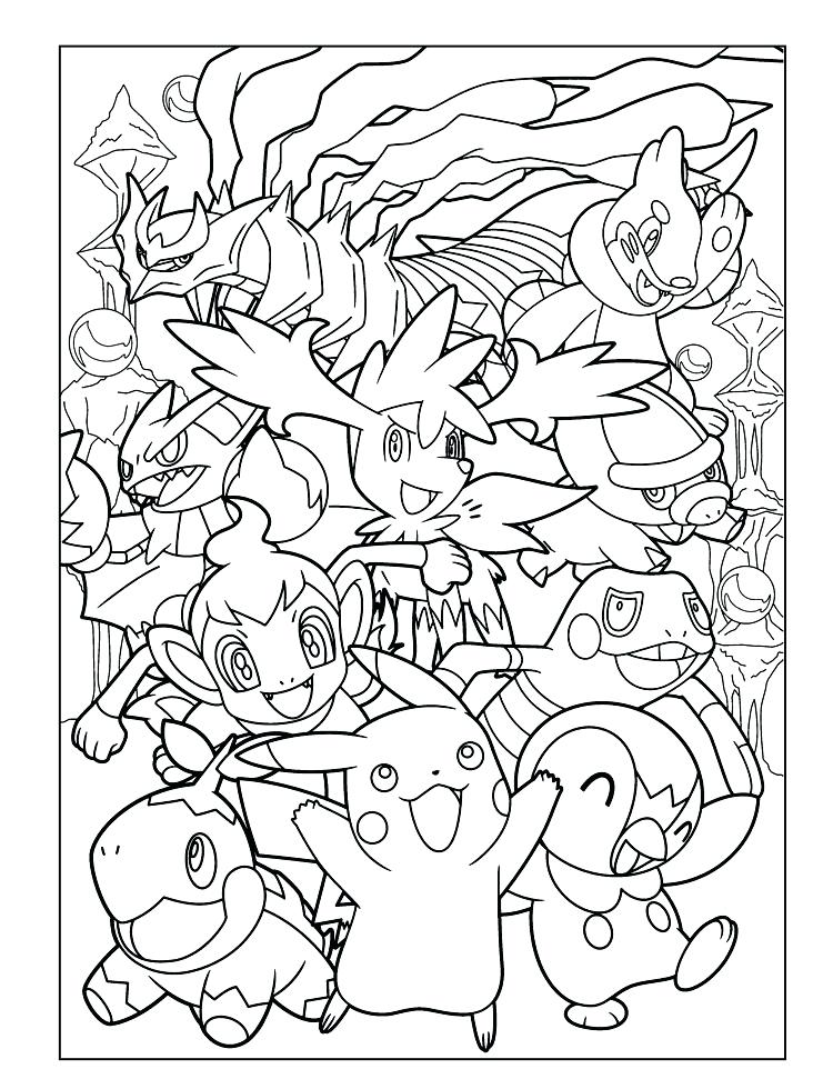Free Printable Pokemon Coloring Pages 750x980 Free Printable Pokemon Coloring Pages