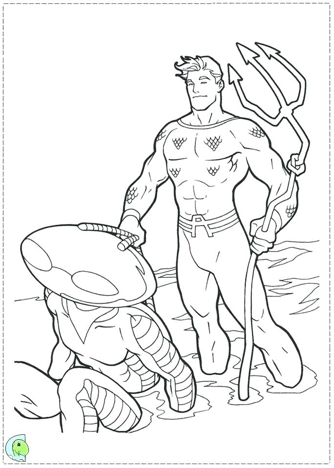 Aquaman Coloring Pages 684x960 Aquaman Coloring Pages