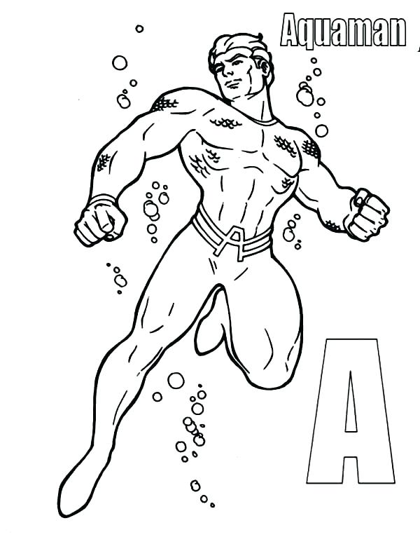 Aquaman Coloring Pages Coloring Pages A Is For Coloring Pages 600x776 Aquaman Coloring Pages Coloring Pages A Is For Coloring Pages