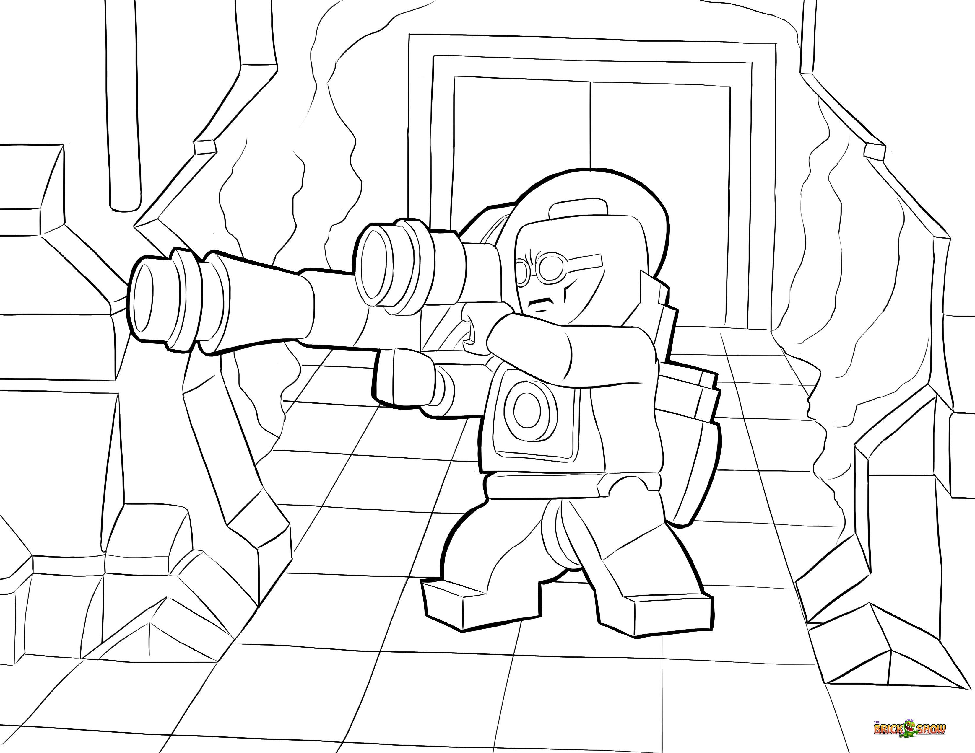 Lego Batman 3 Coloring Pages